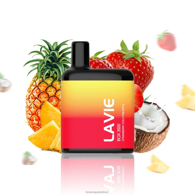 Lavie Vape Price - LAVIE BOX 3500 Puffs Strawberry Coco Pineapple H2420207