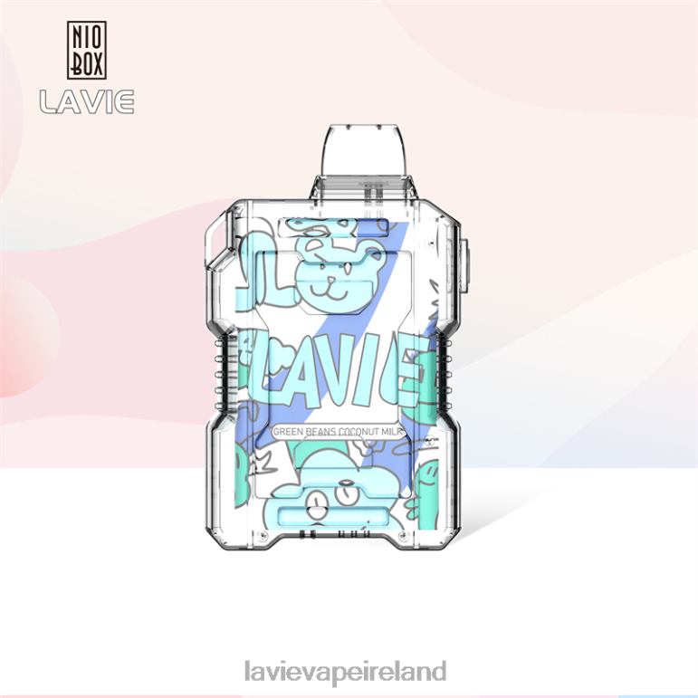 Lavie Vape Review - LAVIE NIO BOX 9000 Puffs Green Beans Coconut Milk H2420188
