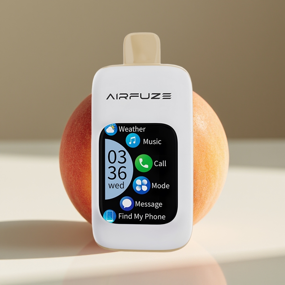 AirFuze Smart 30000 Puffs Touch Screen Disposable Vape Juicy Peach