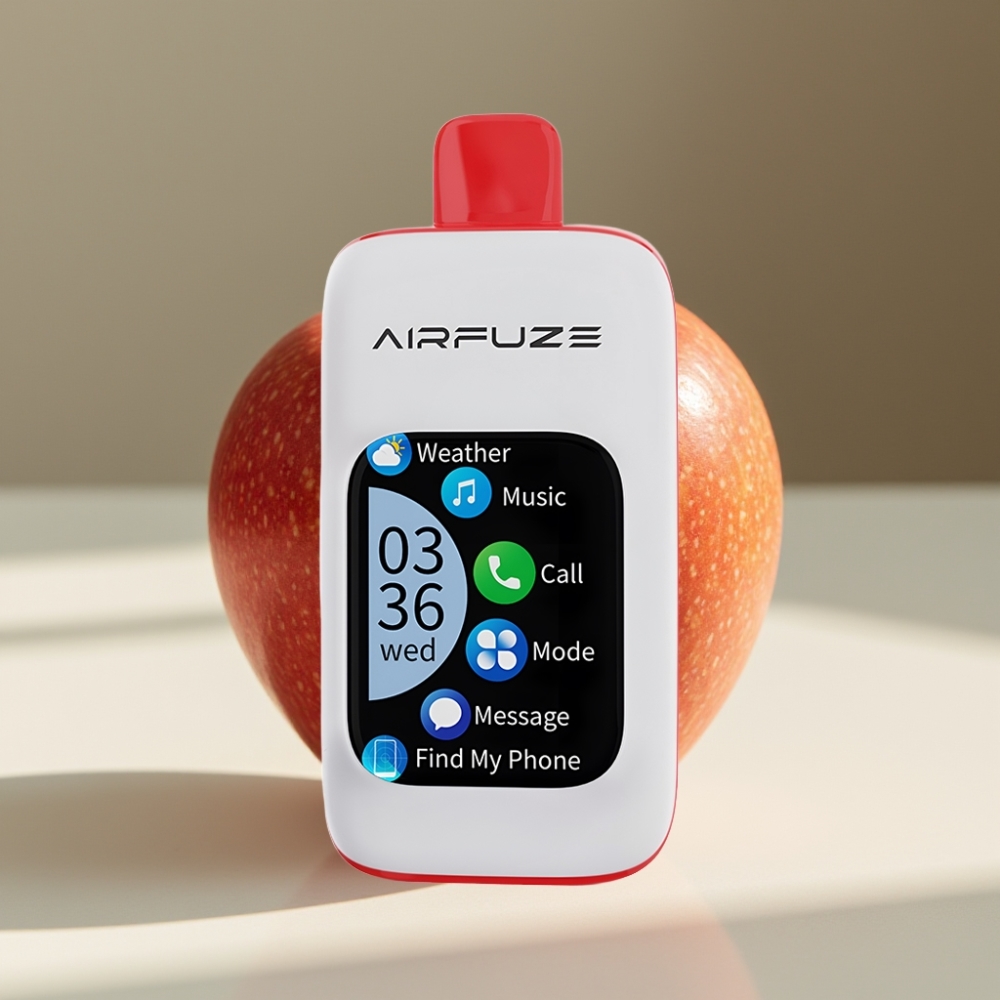 AirFuze Smart 30000 Puffs Touch Screen Triple Apple Disposable Vape