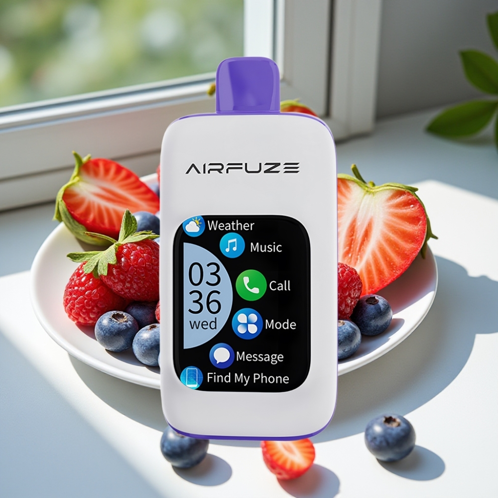 AirFuze Smart 900mAh 30000 Puffs Disposable Pod Blue Razz Ice