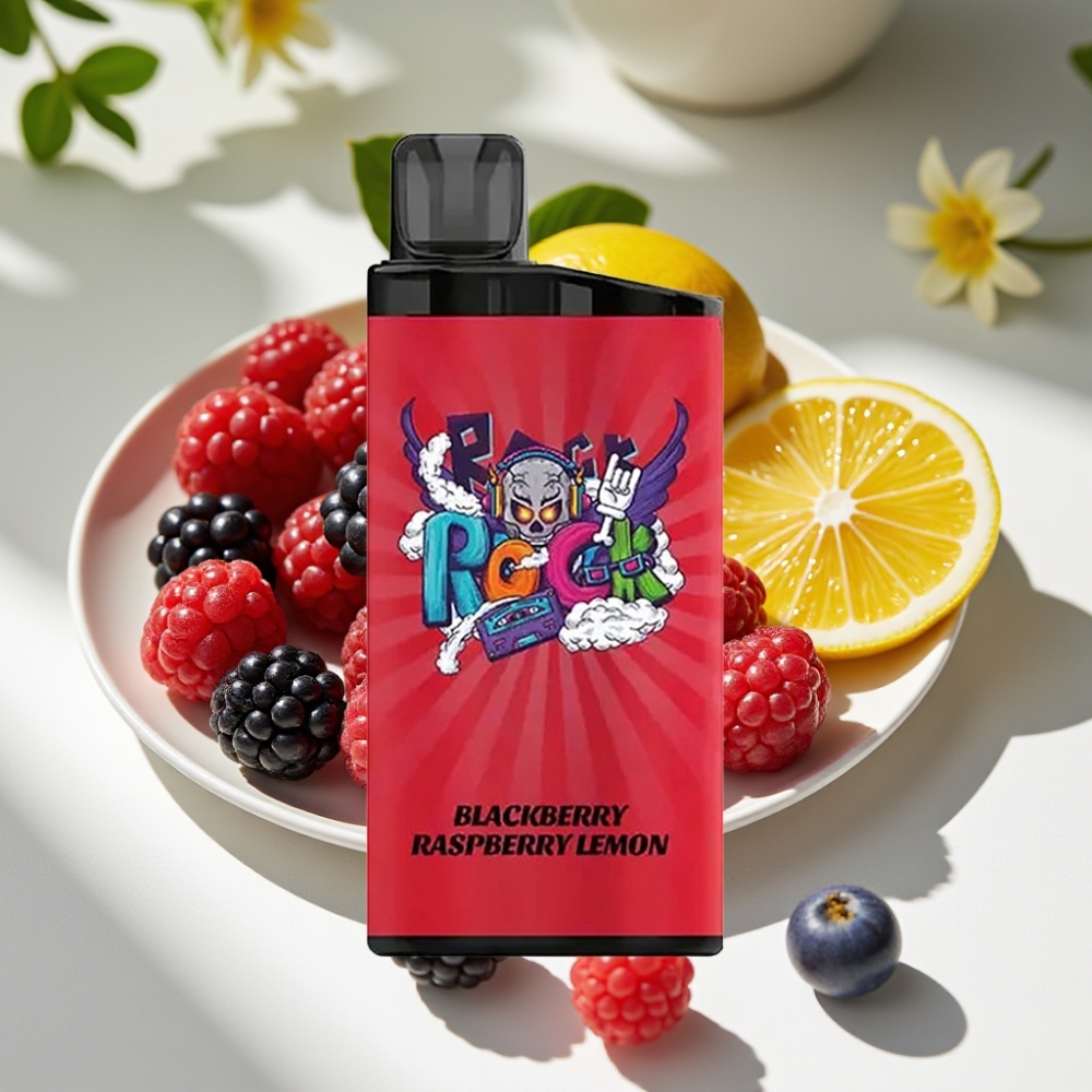 IGET Bar 3500 Puffs 1400mAh Mesh Blackberry Raspberry Lemon