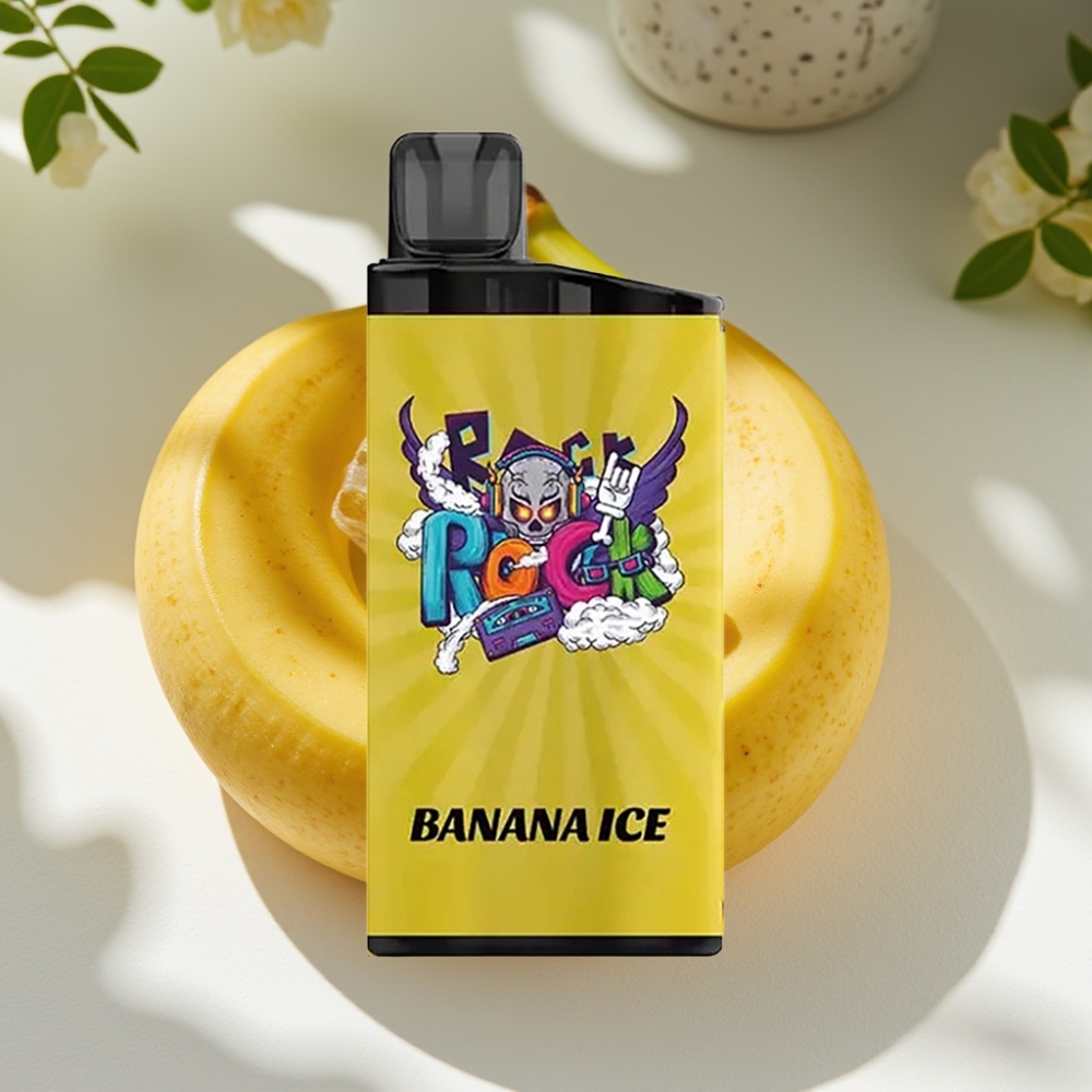 IGET Bar 3500 Puffs 1400mAh Mesh Disposable Vape Banana Ice