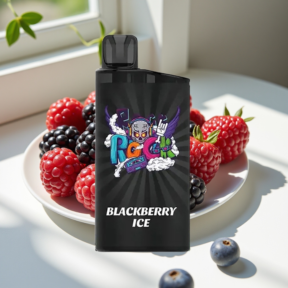 IGET Bar 3500 Puffs 1400mAh Mesh Disposable Vape Blackberry Ice