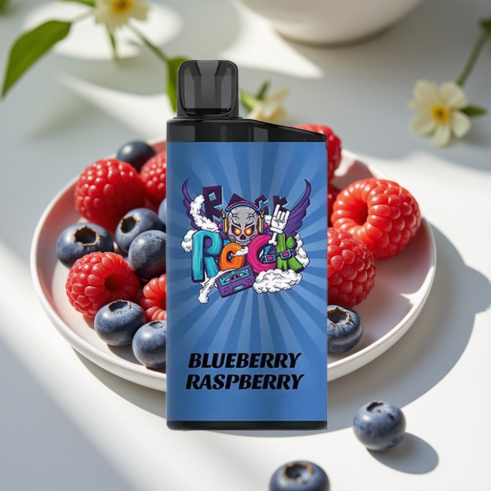 IGET Bar 3500 Puffs 1400mAh Mesh Disposable Vape Blueberry Raspberry