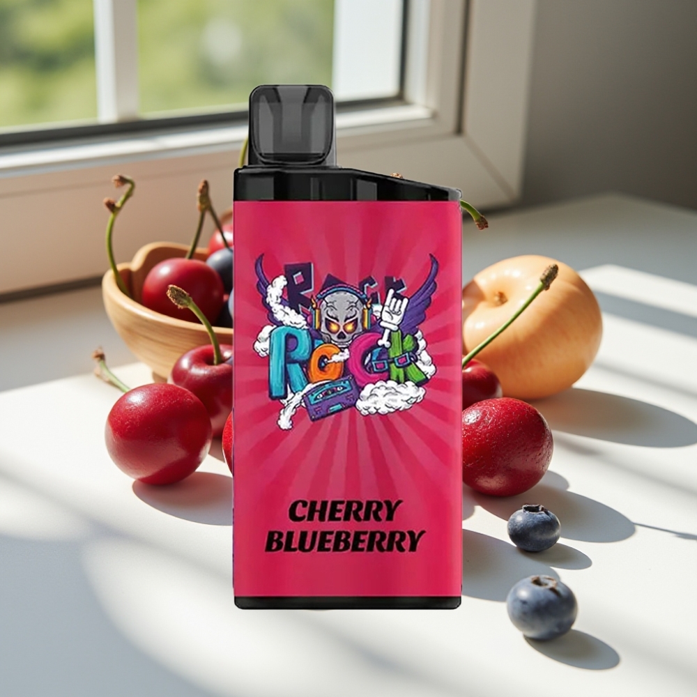 IGET Bar 3500 Puffs 1400mAh Mesh Disposable Vape Cherry Blueberry