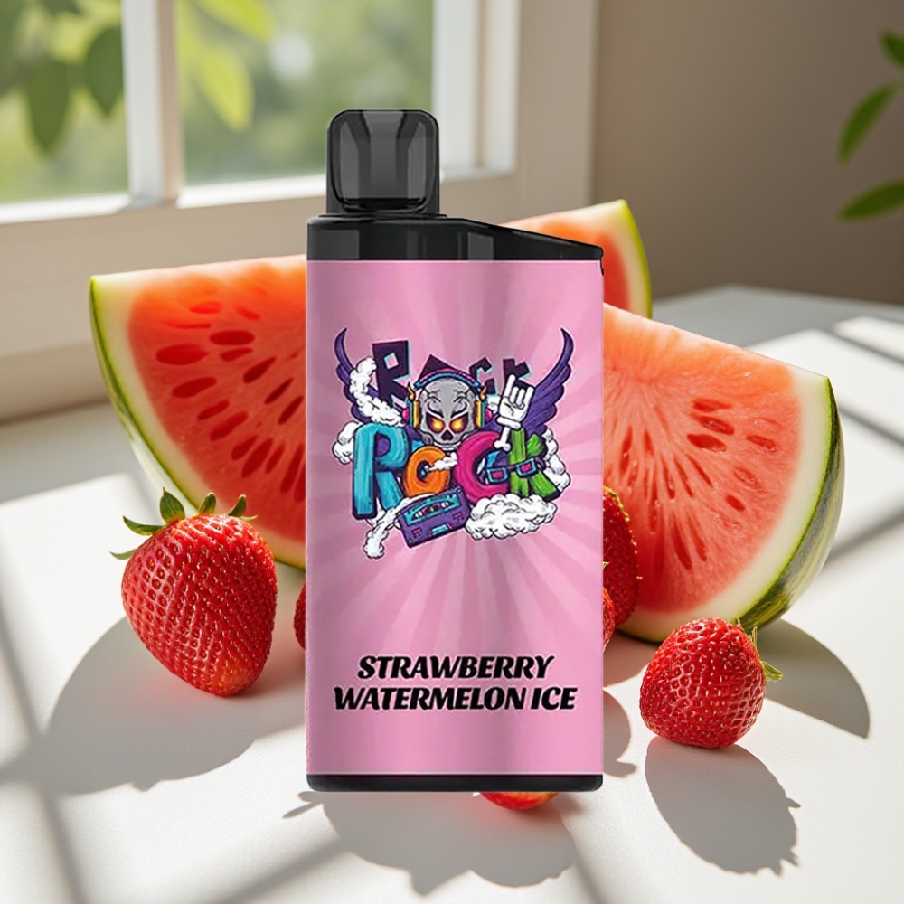 IGET Bar 3500 Puffs Disposable Vape Strawberry Watermelon Ice with 1400mAh Battery & 1.2 Ohm Mesh Coil