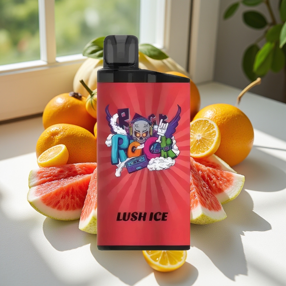 IGET Bar 3500 Puffs Lush Ice Disposable Vape with 1.2 Ohm Mesh Coil & 1400 mAh Battery