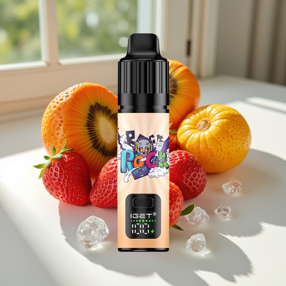 IGET BAR PLUS S3 POD 10000 Puffs 18ml 5% Strawberry Kiwi Ice Disposable Vape