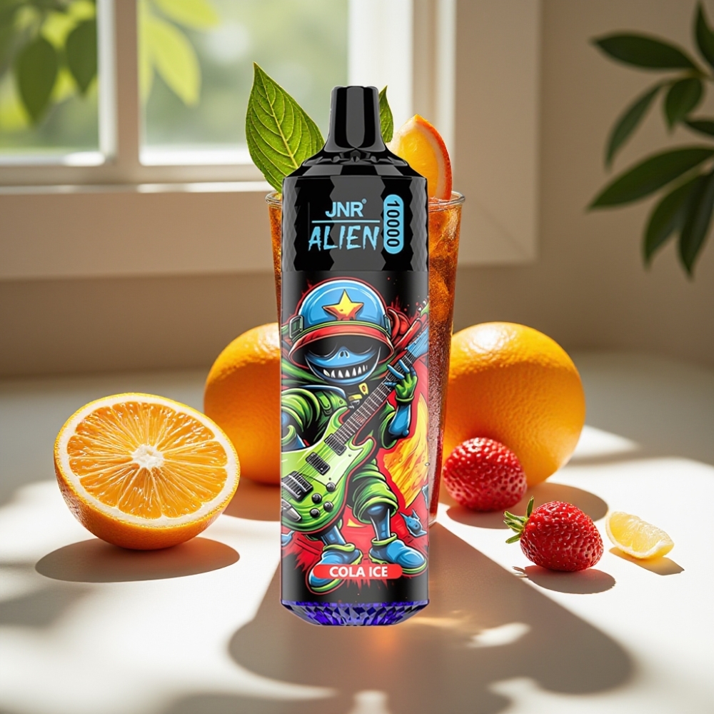 JNR Alien 10000 Puffs Disposable Vape with 850mAh Battery & RGB Lights Cola Ice