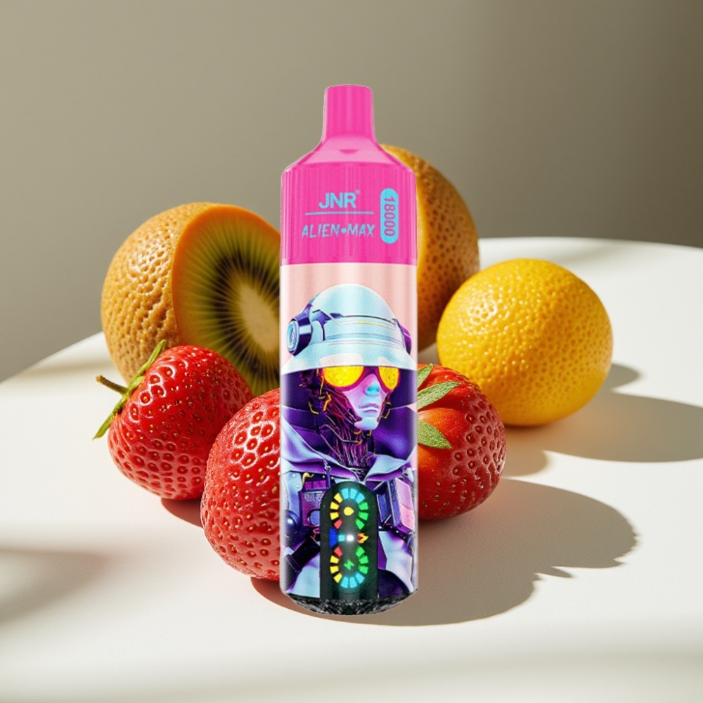 JNR Alien Max 18000 Puffs Dual Mesh Disposable Vape with Smart LED & 20 Flavors