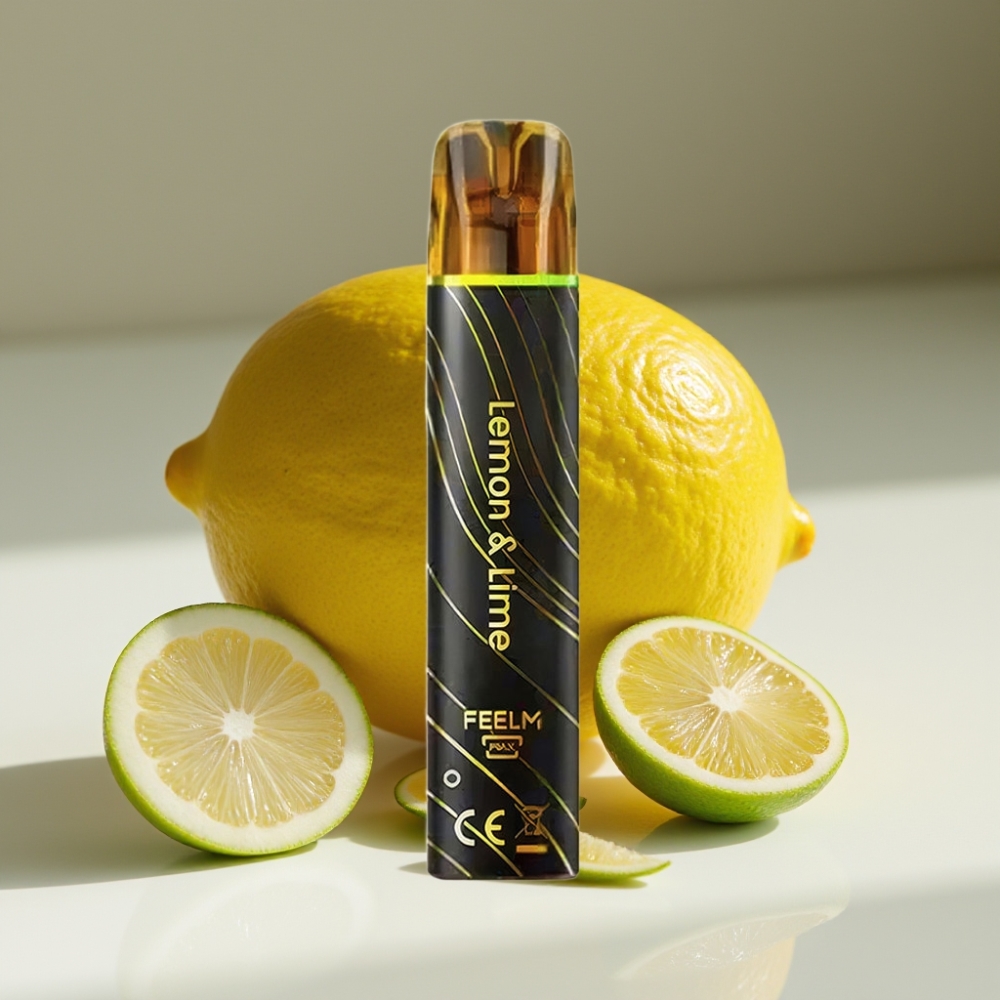 JNR Black&Golden 800 Puffs 2ml Disposable Vape Lemon & Lime