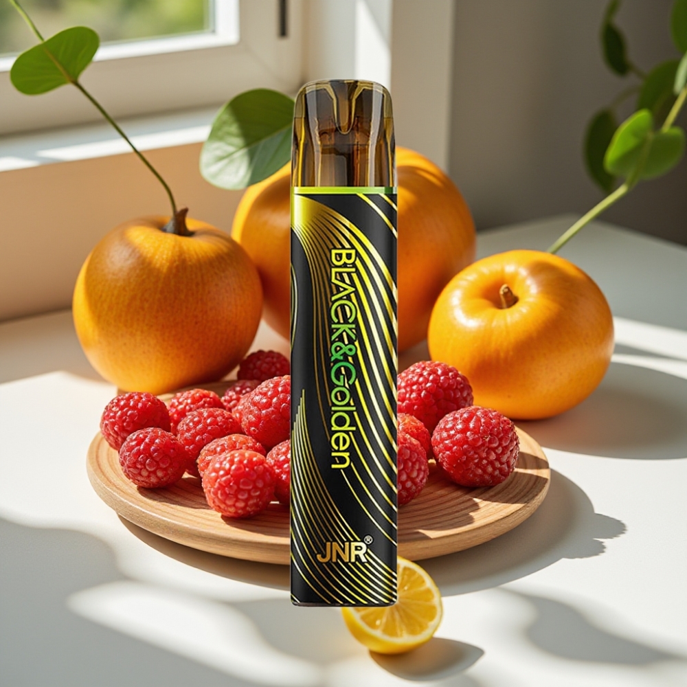 JNR Black&Golden 800 Puffs 2ml TPD Disposable Vape