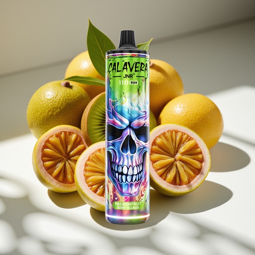JNR Calavera 11000 Puffs 21ml 850mAh Disposable Vape Passionfruit Kiwi Guava