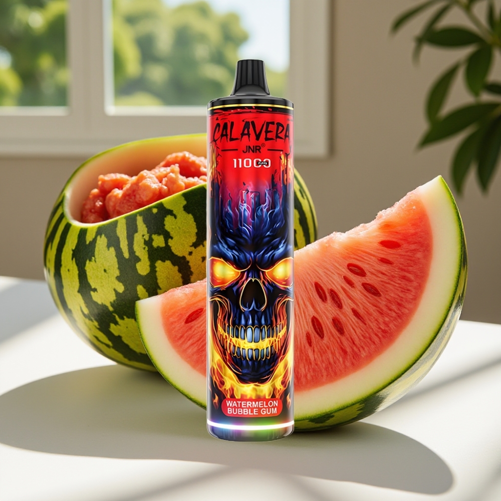 JNR Calavera 11000 Puffs 21ml Disposable Vape Watermelon Bubble Gum