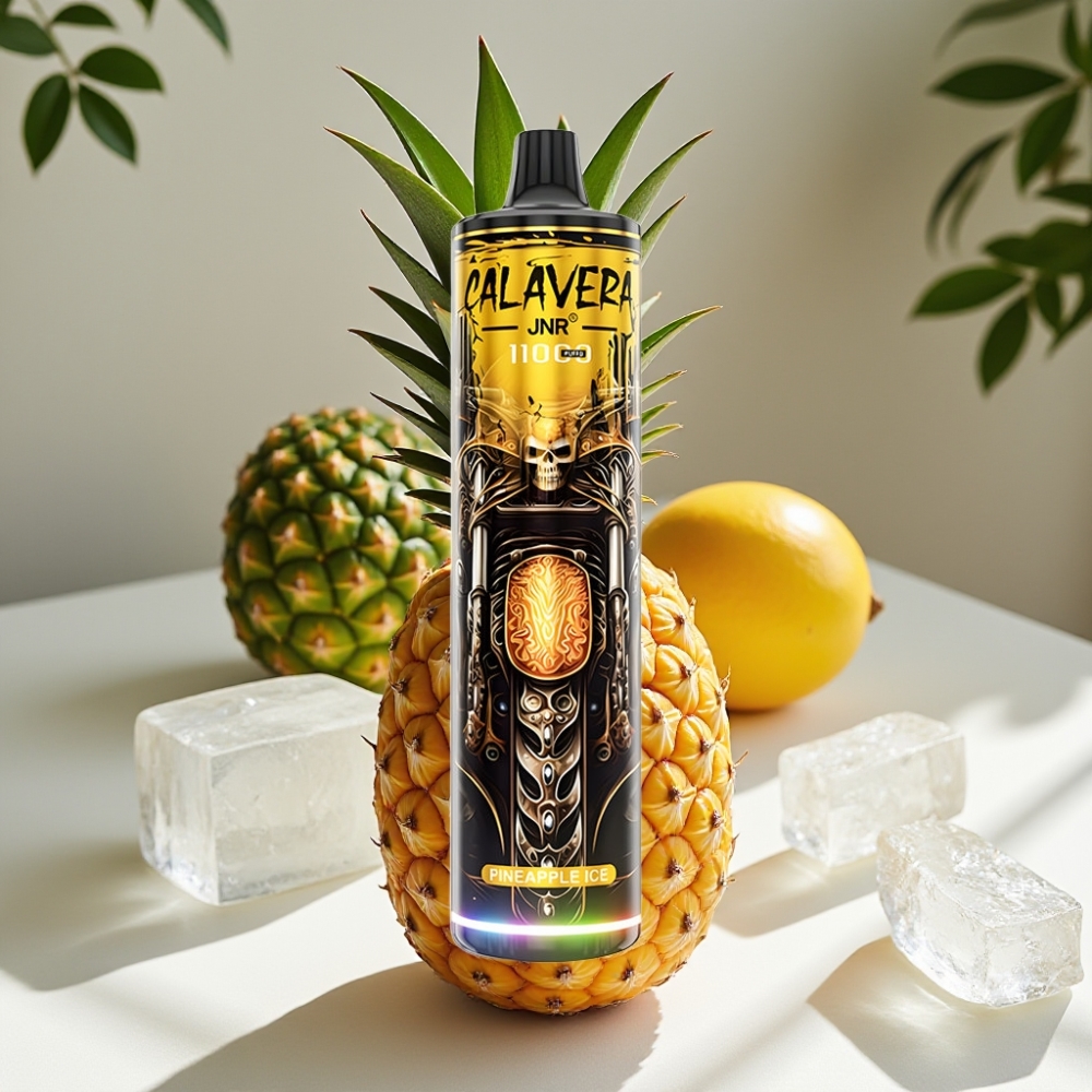JNR Calavera 11000 Puffs 21ml Mesh Disposable Vape Pineapple Ice
