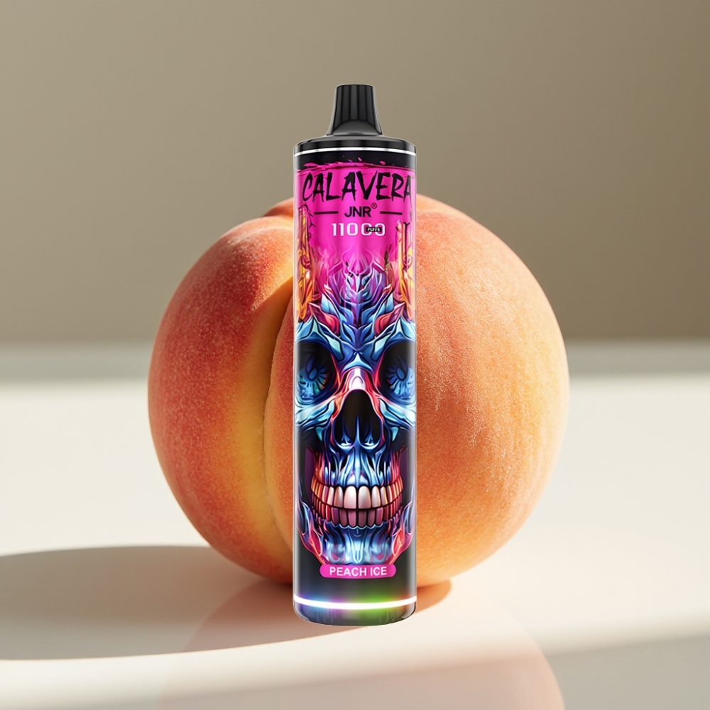 JNR Calavera 11000 Puffs 21ml Peach Ice Disposable Vape