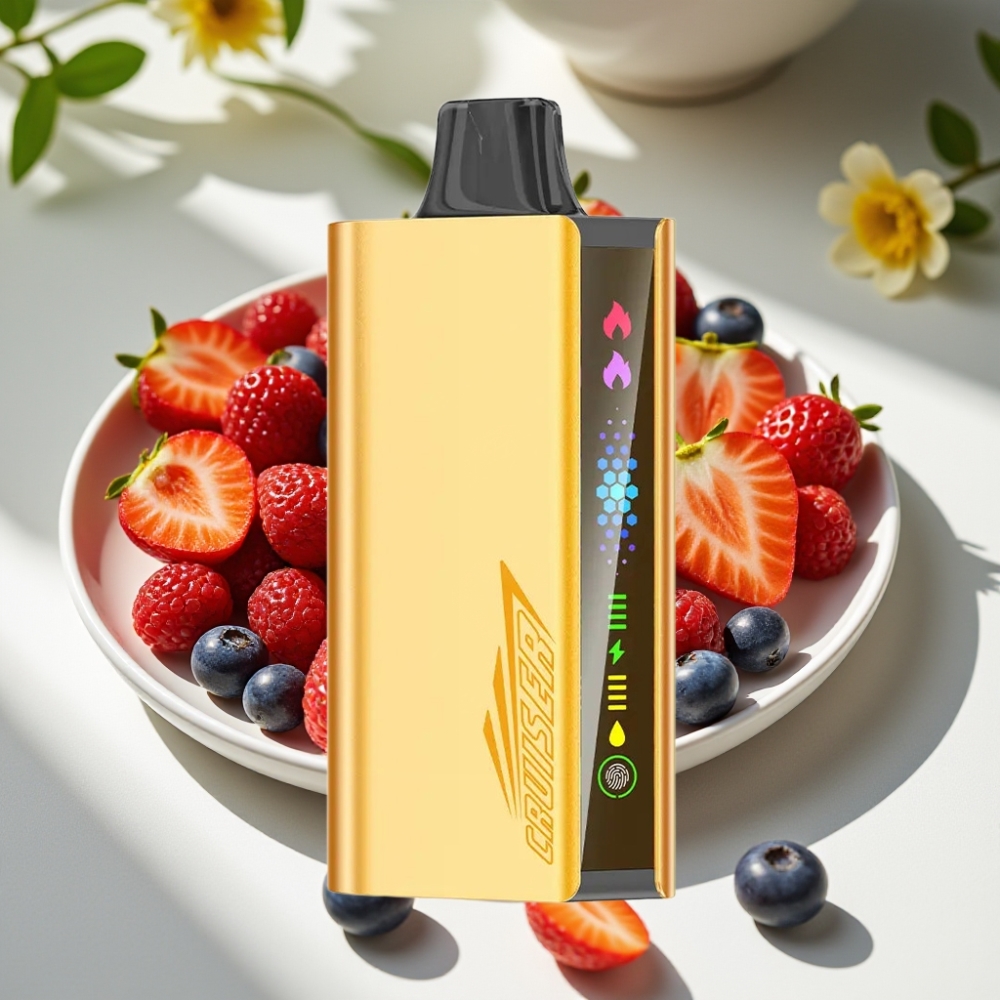JNR Cruiser 12000 Puffs Dual Mesh No-Charge Disposable Vape Mixed Berry