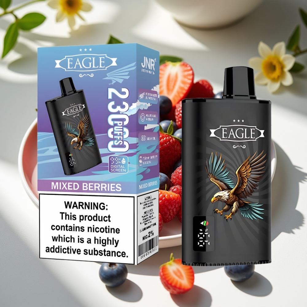 JNR EAGLE Smart 750mAh 25ml 23000 Puffs Disposable Vape Mixed Berries