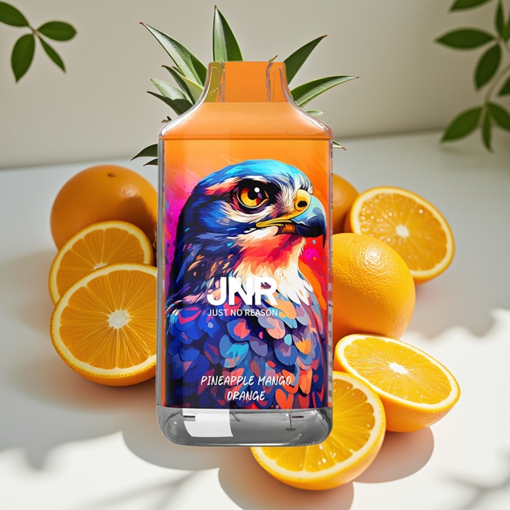 JNR Falcon 16000 Puffs 22ml Dual Mesh Disposable Vape Pineapple Mango Orange