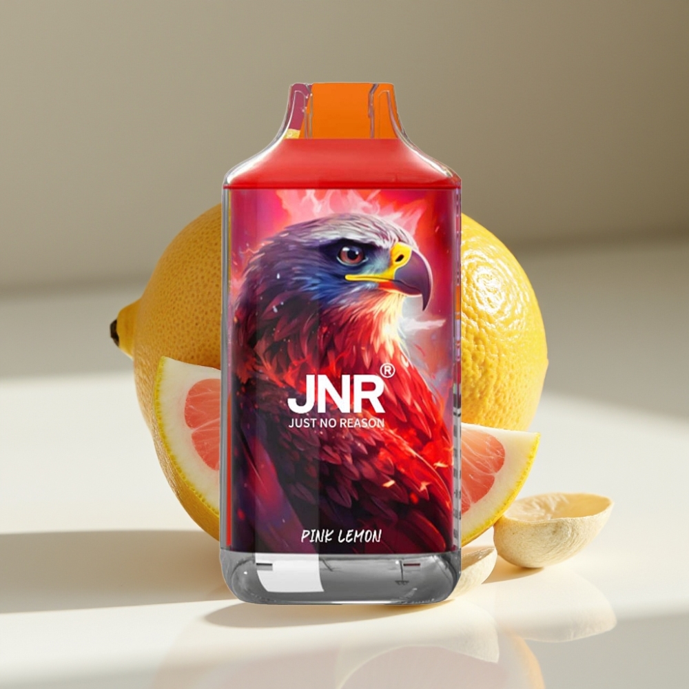 JNR Falcon 16000 Puffs 22ml Dual Mesh Disposable Vape Pink Lemon