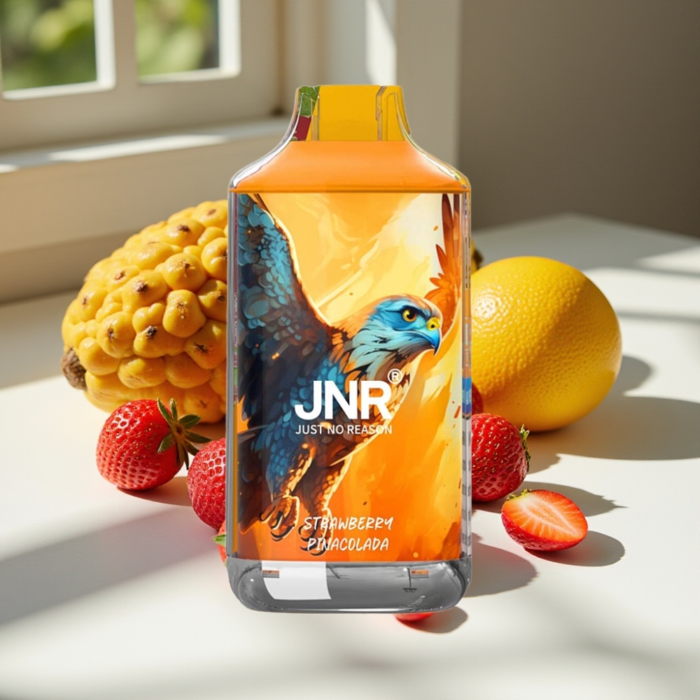 JNR Falcon 16000 Puffs 22ml Dual Mesh Disposable Vape Strawberry Pina Colada