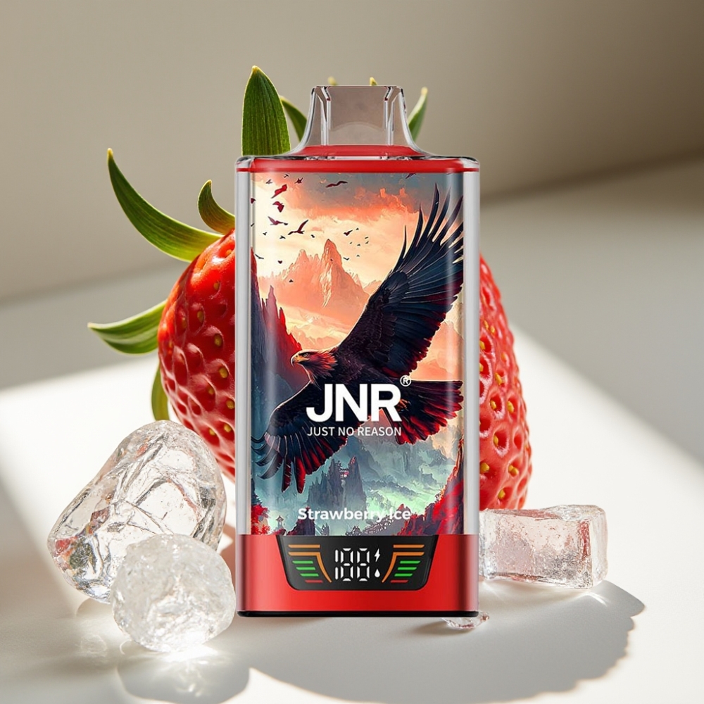 JNR Falcon Pro 28000 Disposable Vape - 30ml/950mAh/5% Nicotine/Strawberry Ice