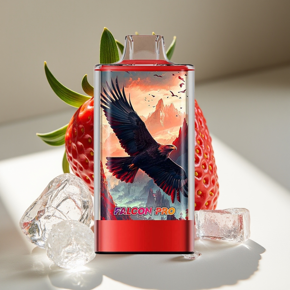 JNR Falcon Pro 28000 Disposable Vape - 30ml/950mAh/5% Nicotine/Strawberry Ice