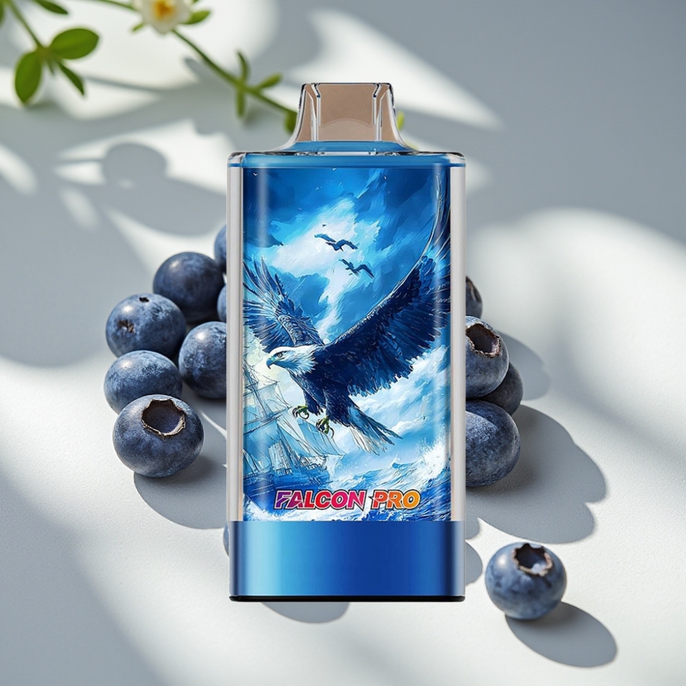 JNR Falcon Pro 28000 Disposable Vape - 30ml, 950mAh, Dual Mesh, Blueberry Ice