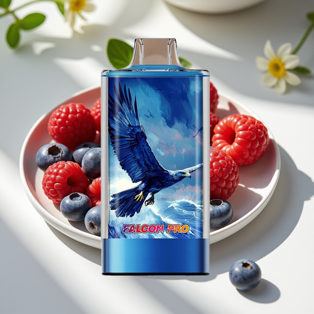 JNR Falcon Pro 28000 Disposable Vape – 30ml, 950mAh, Dual Mesh, Blueberry Sour Raspberry