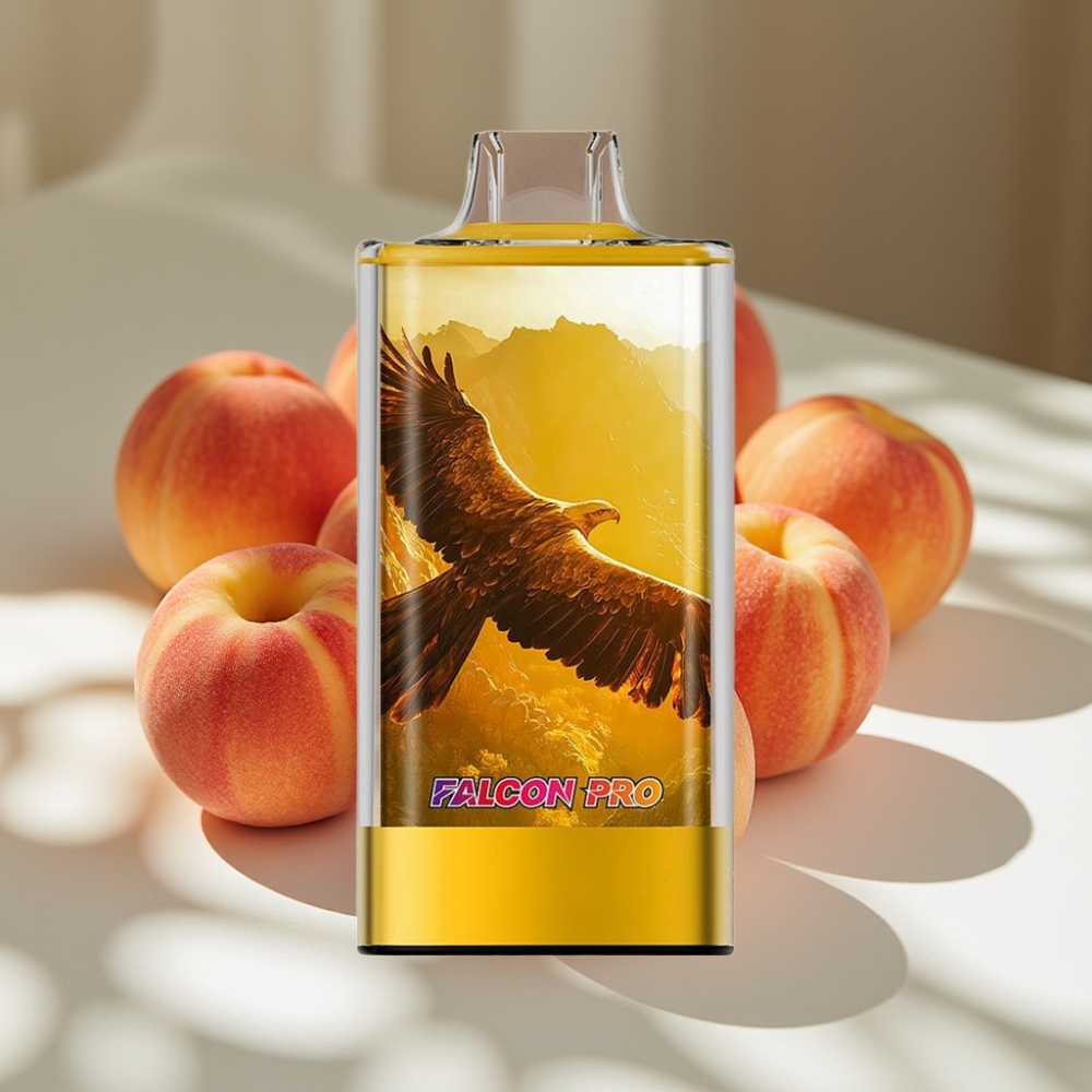 JNR Falcon Pro 28000 Disposable Vape – 30ml Juicy Peaches, 950mAh, Dual Mesh Coil