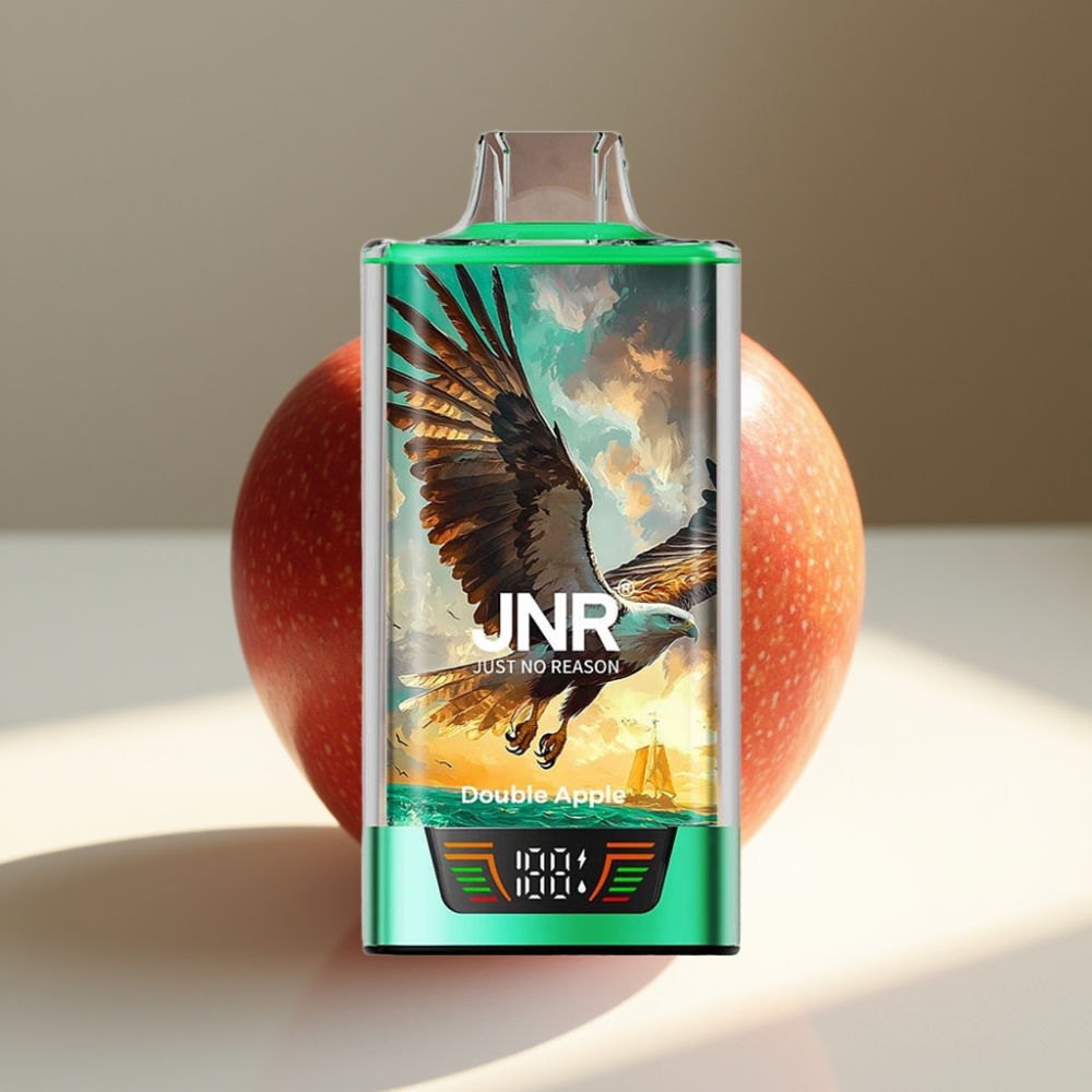 JNR Falcon Pro 28000 Disposable Vape – 30ml Pre-Filled, 950mAh, Dual Mesh, Double Apple