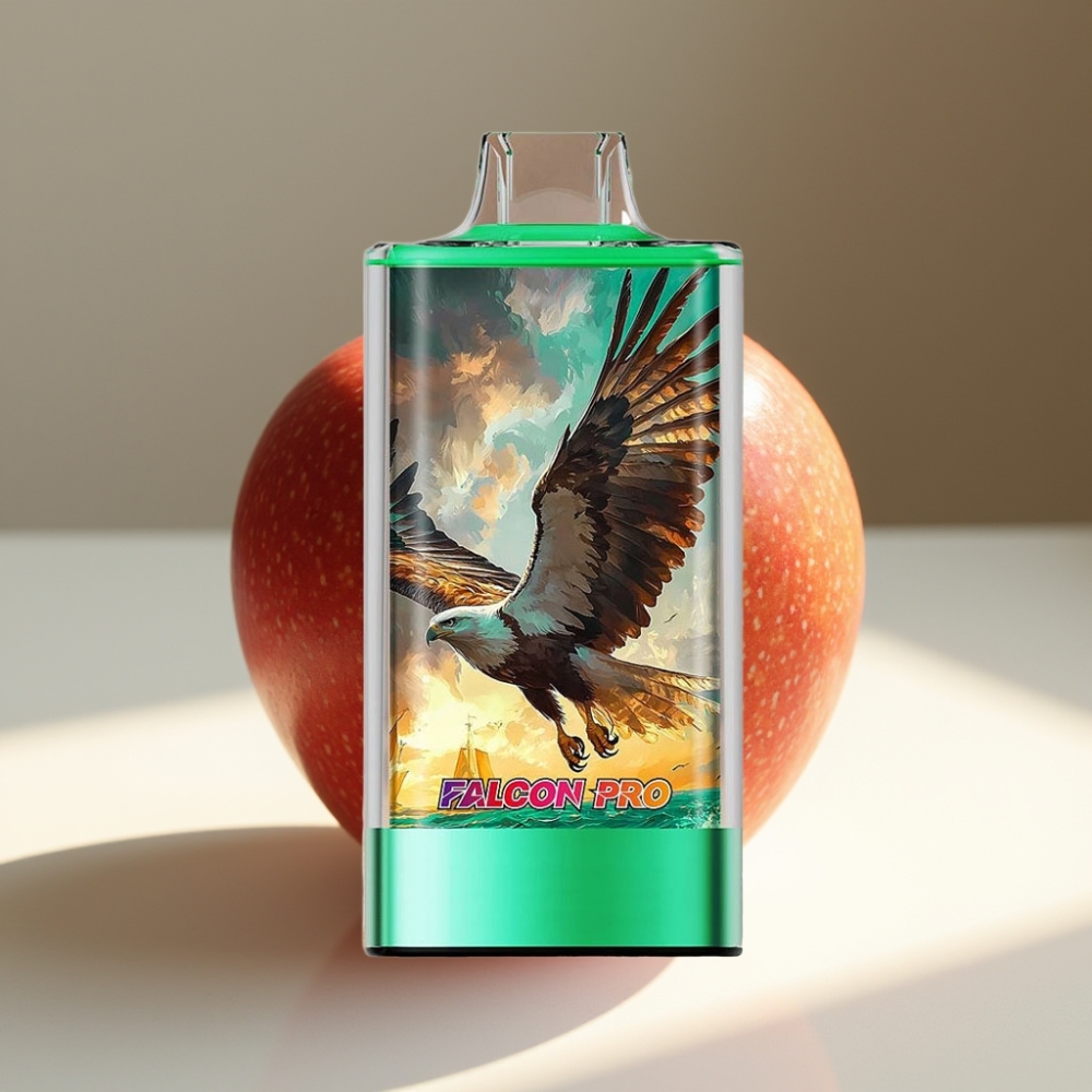 JNR Falcon Pro 28000 Disposable Vape – 30ml Pre-Filled, 950mAh, Dual Mesh, Double Apple