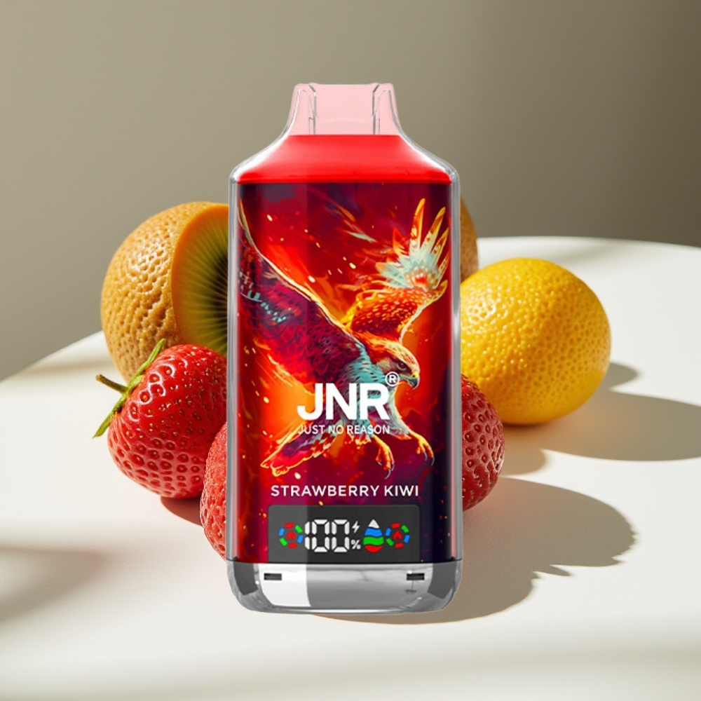 JNR Falcon X 18000 Puffs 24ml Dual Mesh Disposable Vape Strawberry Kiwi