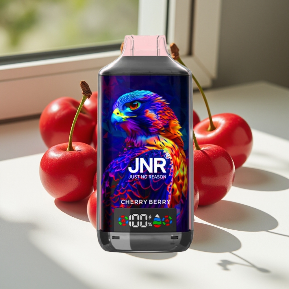 JNR Falcon X 18000 Puffs Dual Mesh 24ml Disposable Vape Cherry Berry