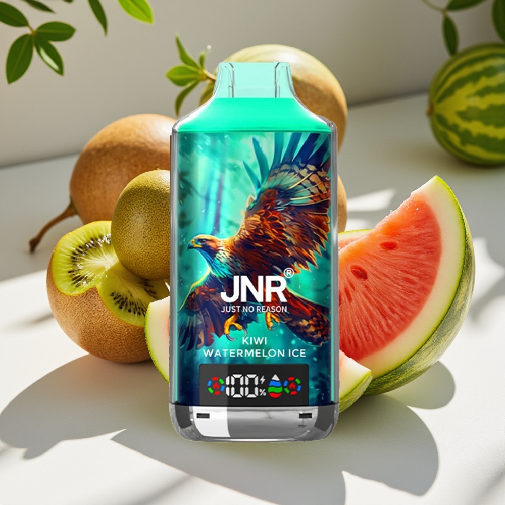 JNR Falcon X 18000 Puffs Dual Mesh Disposable Vape Kiwi Watermelon Ice