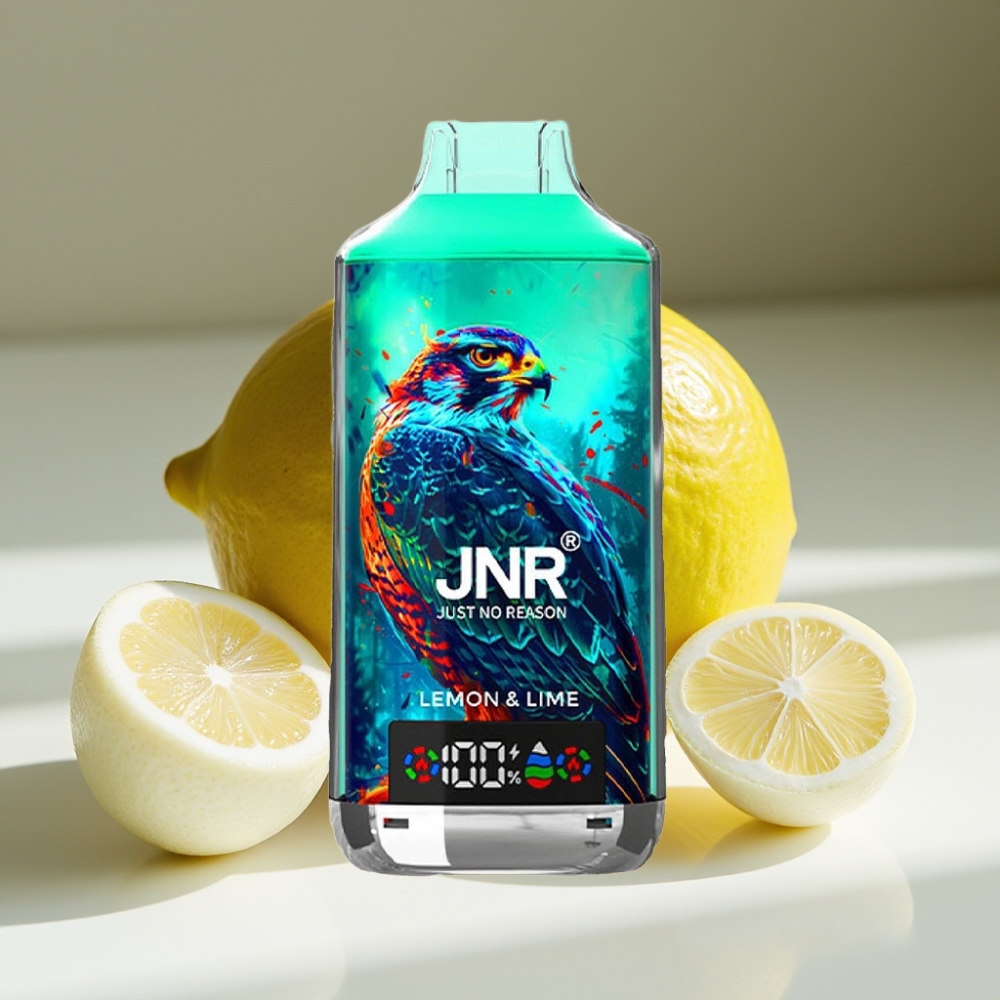 JNR Falcon X 18000 Puffs Dual Mesh Disposable Vape Lemon Lime