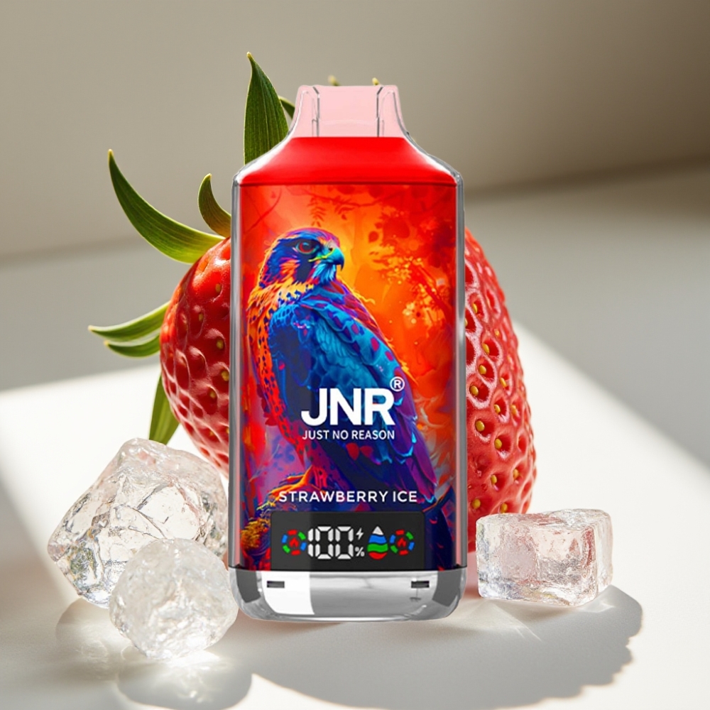 JNR Falcon X 18000 Puffs Dual Mesh Disposable Vape Strawberry Ice
