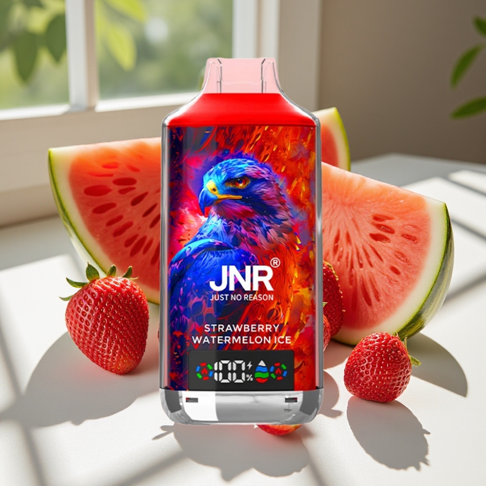 JNR Falcon X 18000 Puffs Dual Mesh Disposable Vape Strawberry Watermelon Ice