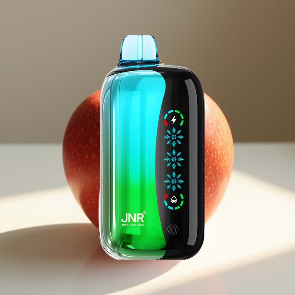 JNR Flex Ice 21000 Puffs Touch Screen Adjustable Airflow Disposable Vape Double Apple