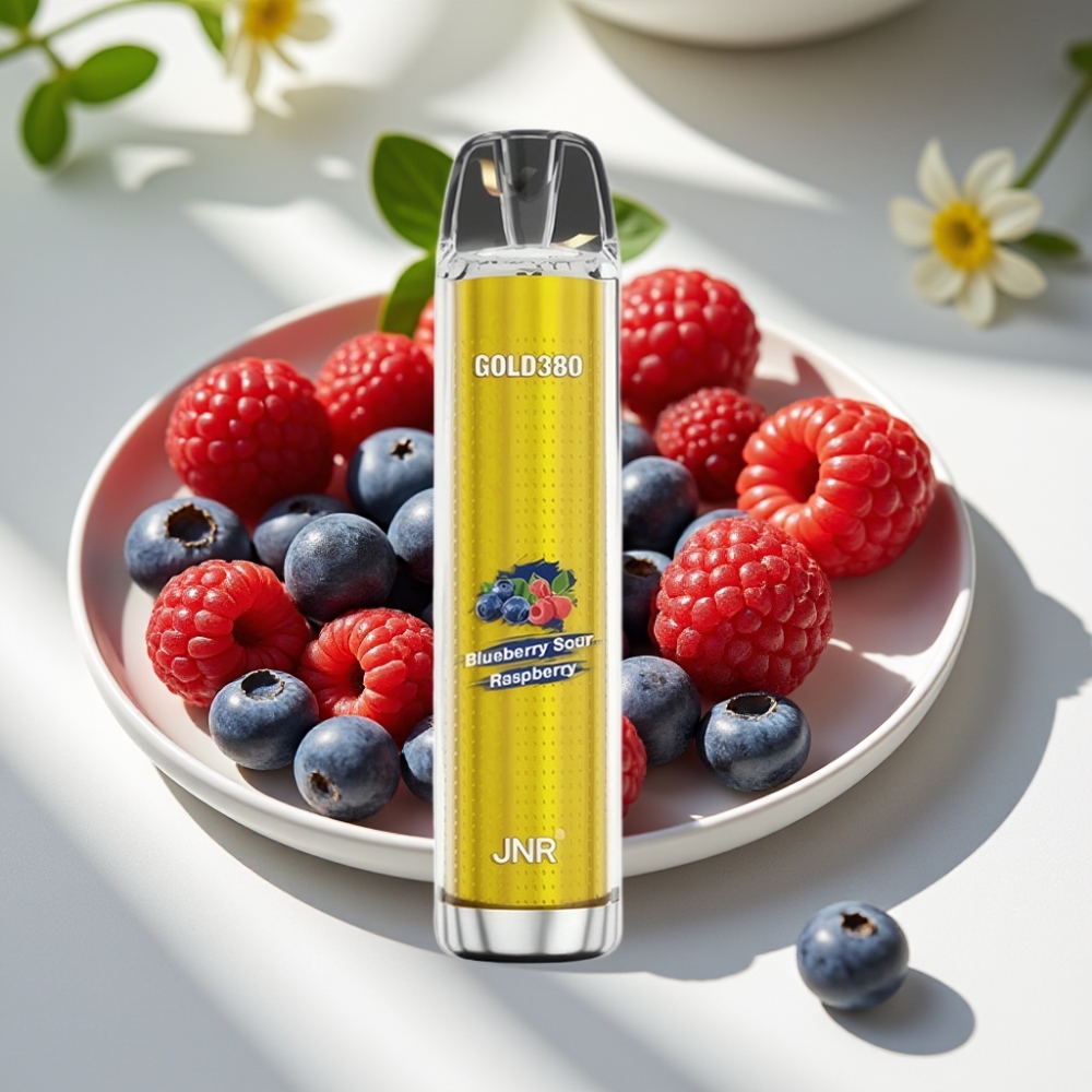 JNR Glod380 6000 Puffs 13ml Disposable Vape Blueberry Sour Raspberry