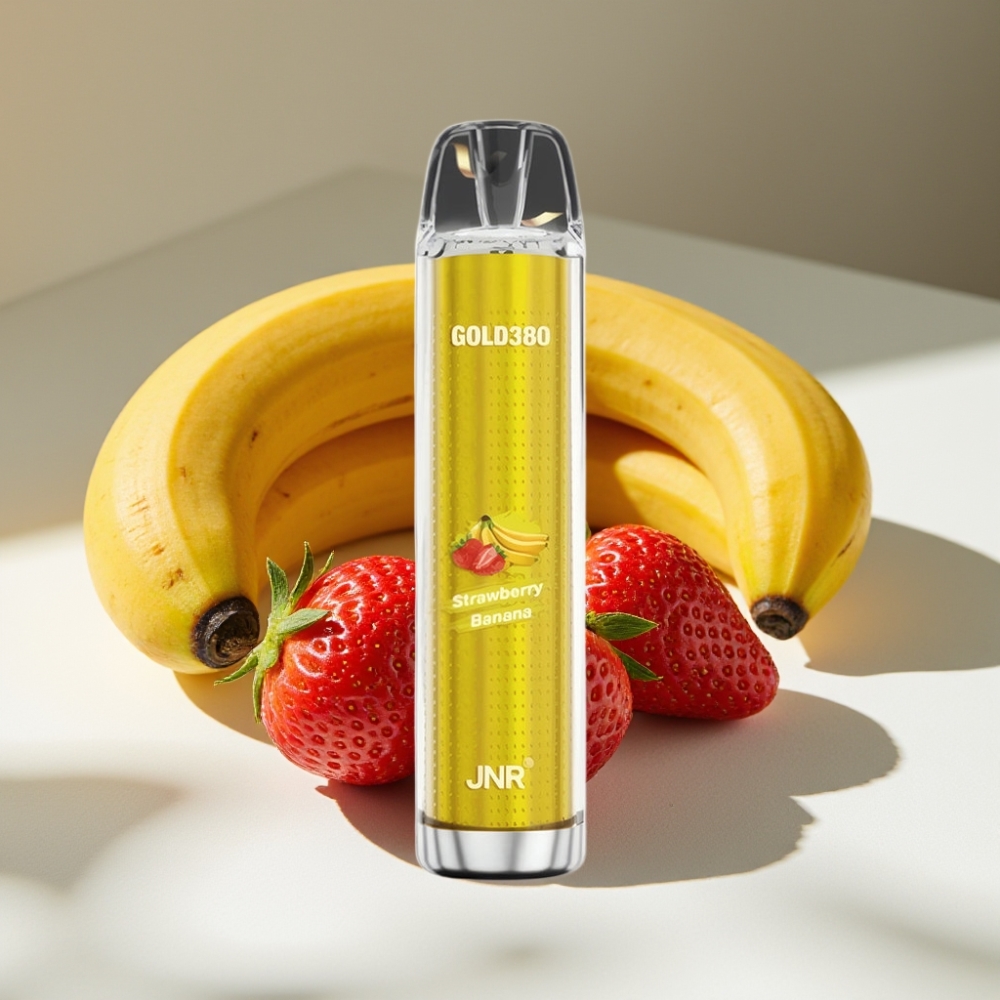 JNR Glod380 6000 Puffs 13ml Disposable Vape Strawberry Banana
