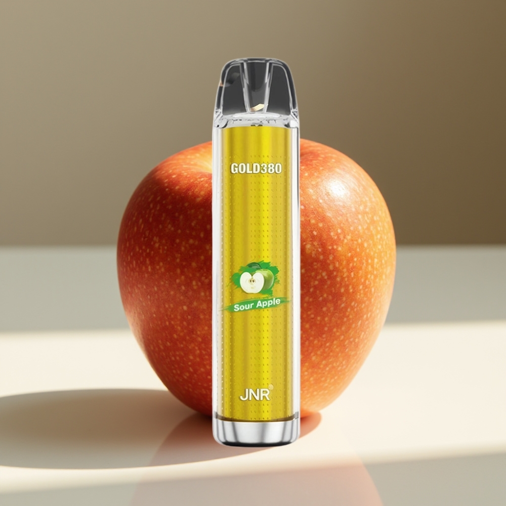 JNR Glod380 6000 Puffs 13ml Mesh Disposable Vape Sour Apple