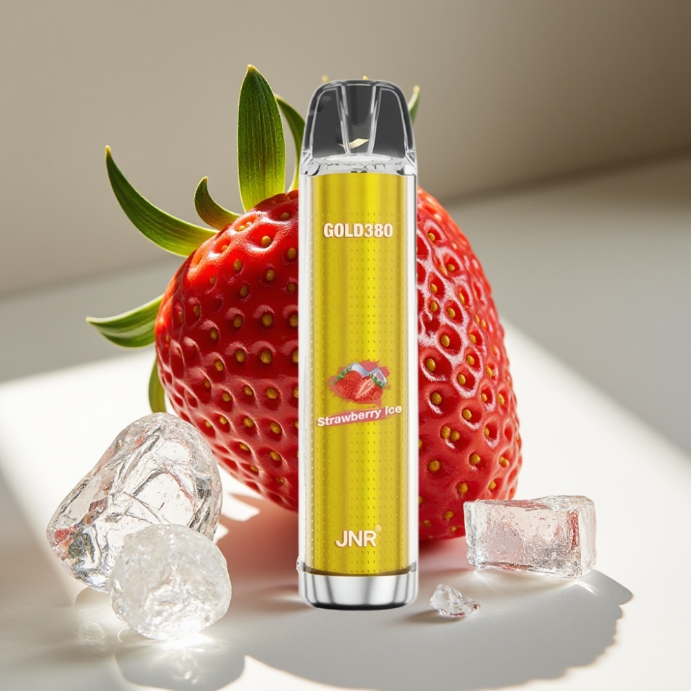 JNR Glod380 6000 Puffs 1500mAh Mesh Disposable Vape Strawberry Ice