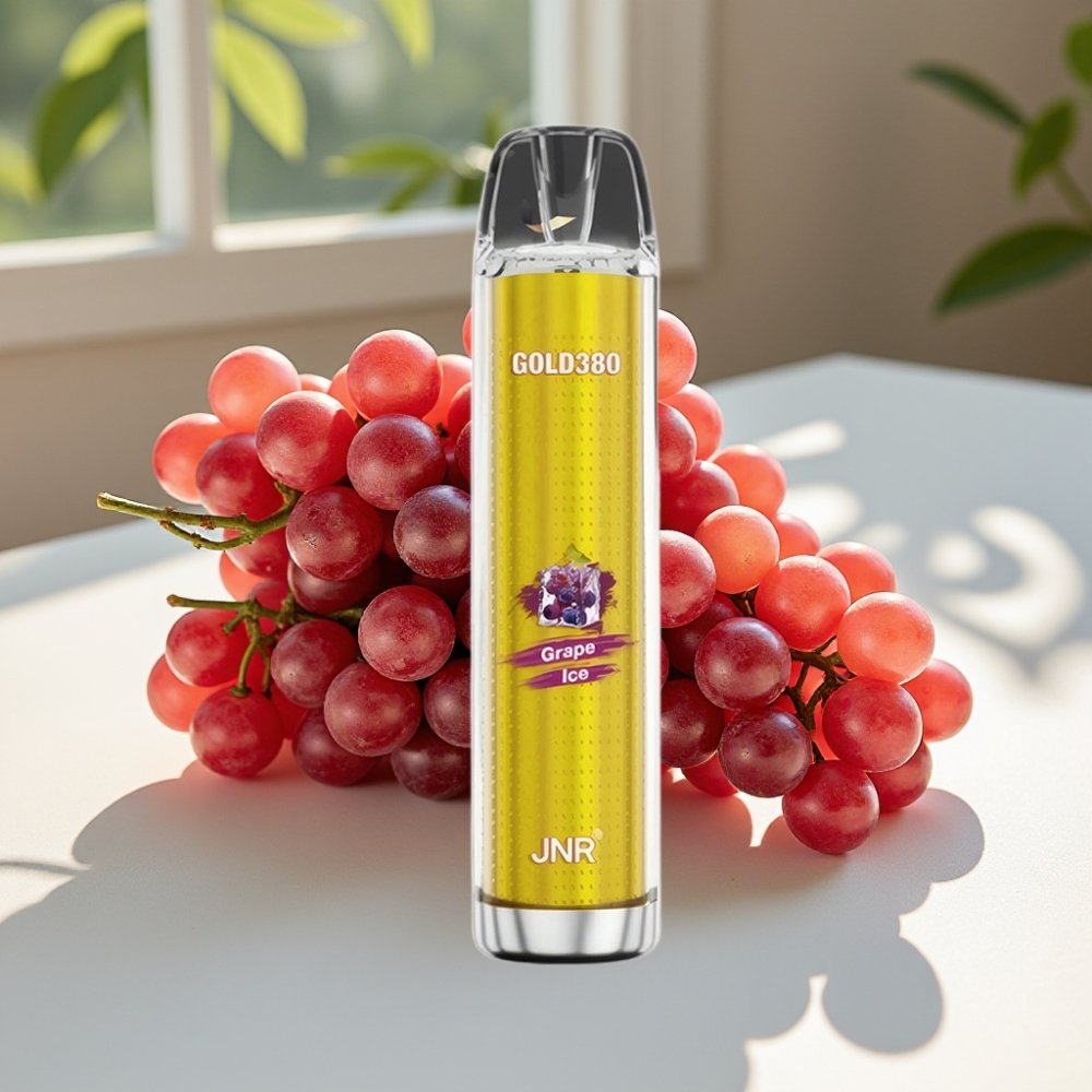 JNR Gold380 6000 Puffs 13ml Disposable Vape Grape Ice