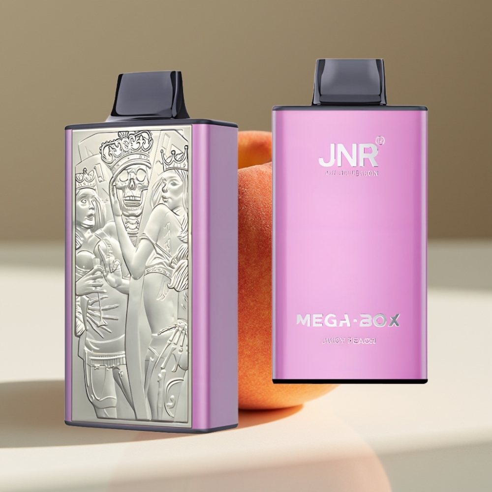 JNR Mega Box 25000 Puffs 30ml 2% Juicy Peach Disposable Vape