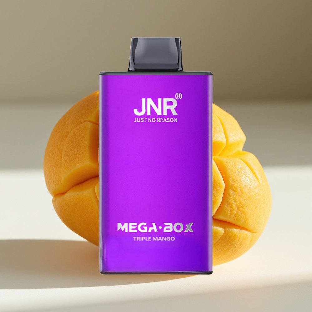 JNR Mega Box 25000 Puffs 30ml 850mAh Dual Mesh Disposable Vape Triple Mango