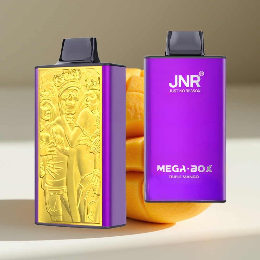 JNR Mega Box 25000 Puffs 30ml 850mAh Dual Mesh Disposable Vape Triple Mango