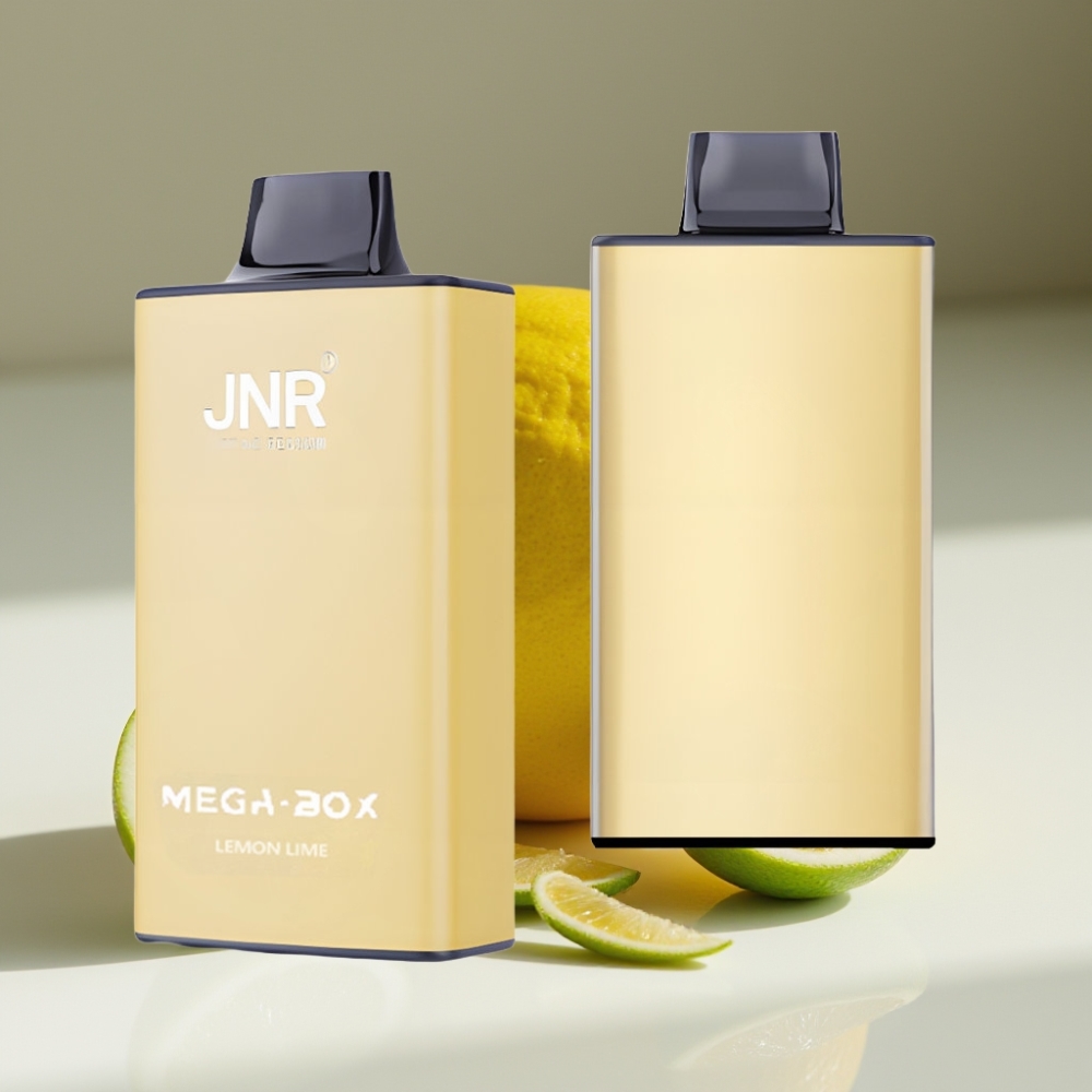 JNR Mega Box 25000 Puffs 30ml Dual Mesh Disposable Vape Lemon & Lime