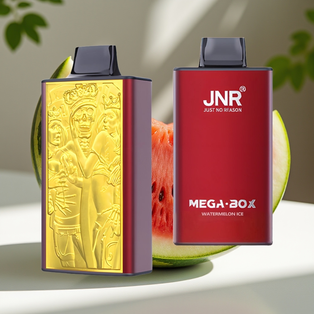 JNR Mega Box 25000 Puffs 30ml Watermelon Ice Disposable Vape